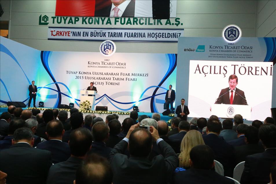 Başbakan Davutoğlu Konya'da 