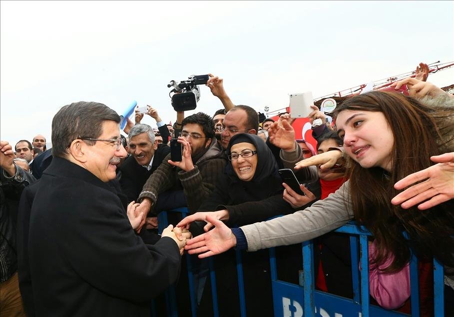 Başbakan Ahmet Davutoğlu, Konya'da