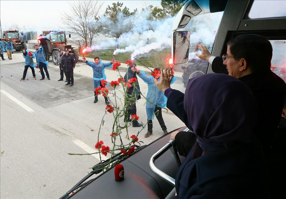 Başbakan Ahmet Davutoğlu, Konya'da