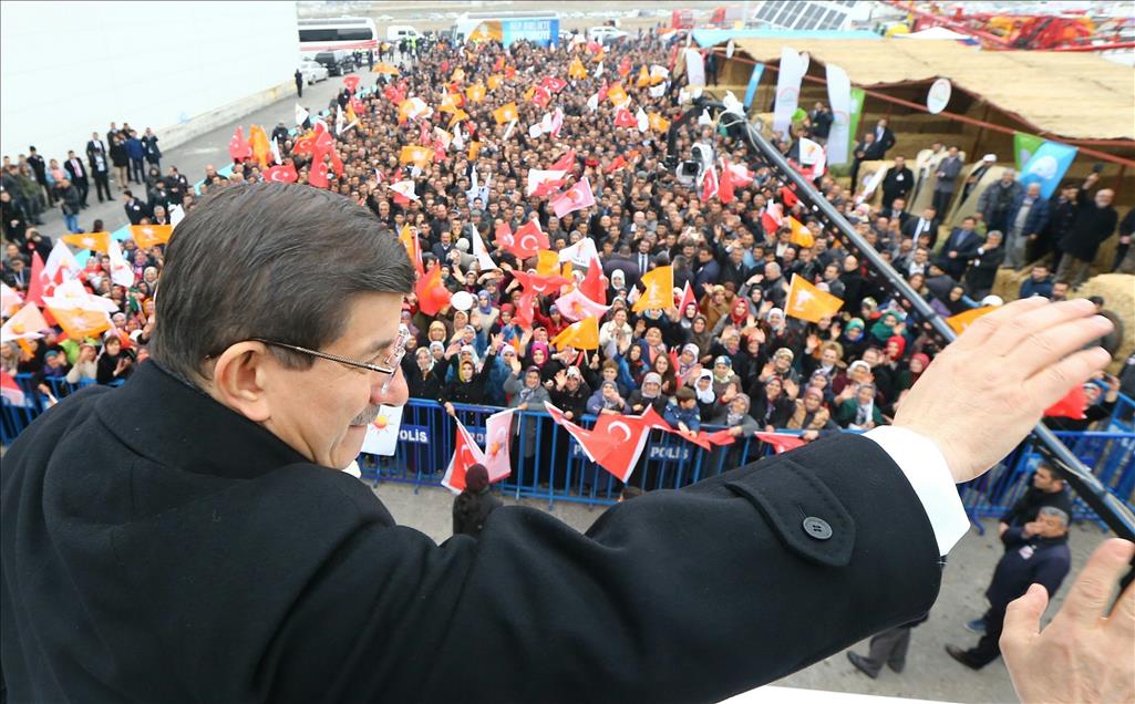 Başbakan Ahmet Davutoğlu, Konya'da