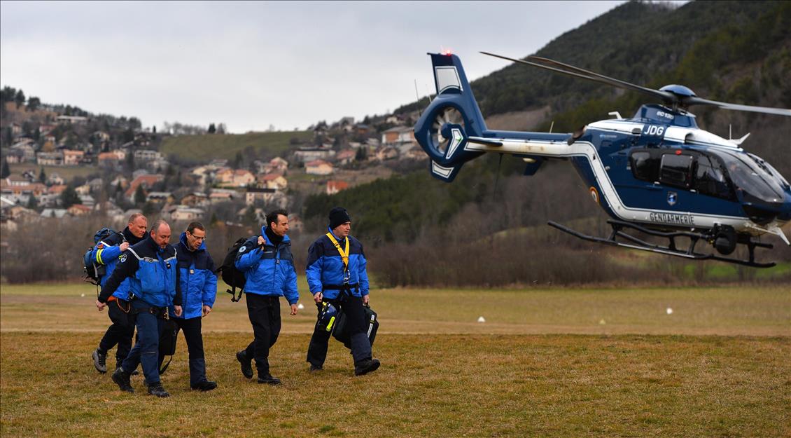 Plane crash in France