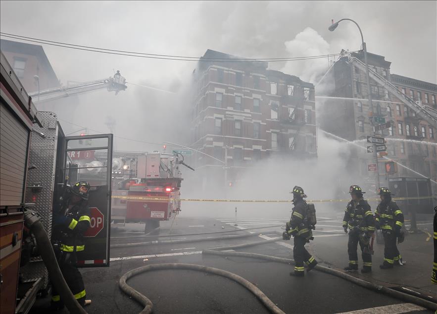 Building explosion in Manhattan's East Village