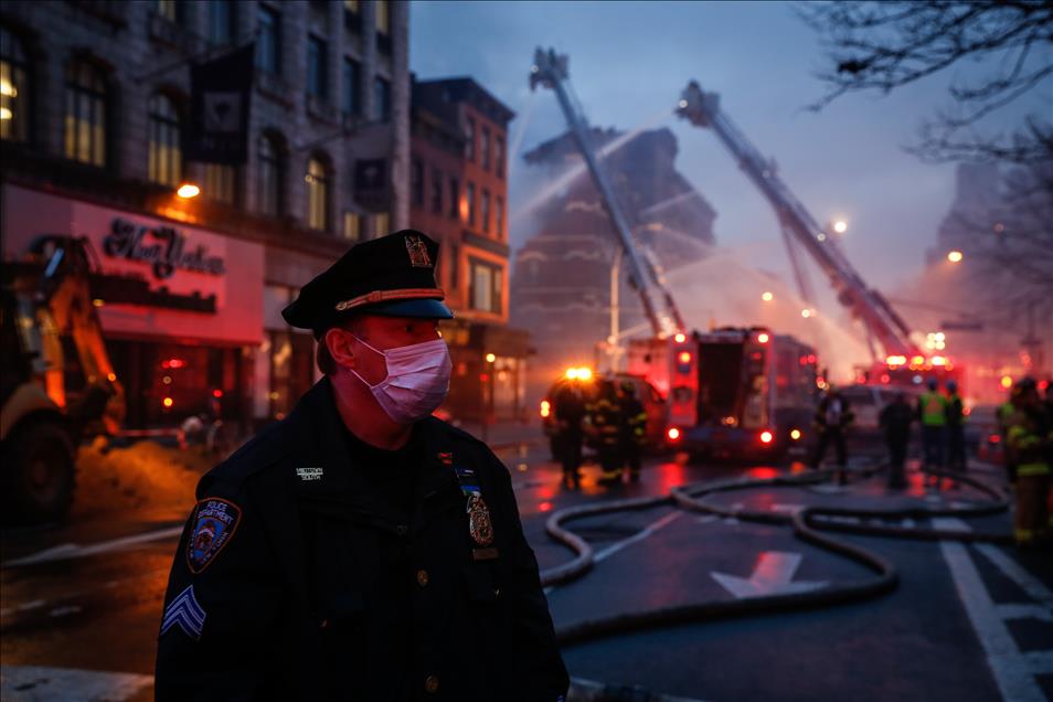 Building explosion in Manhattan's East Village