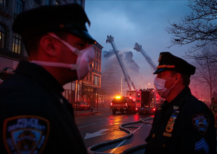 Building explosion in Manhattan's East Village