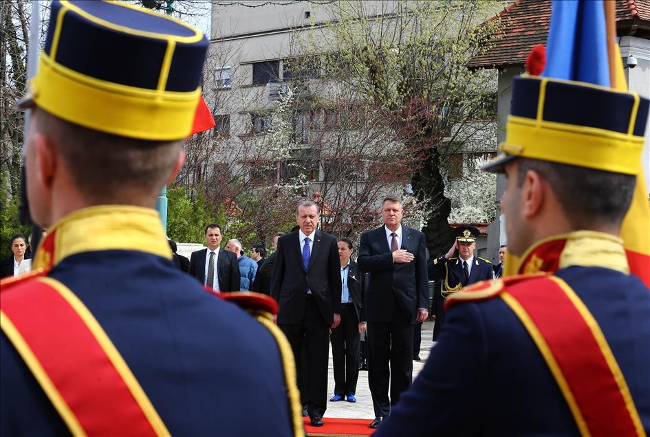 Cumhurbaşkanı Erdoğan Romanya'da