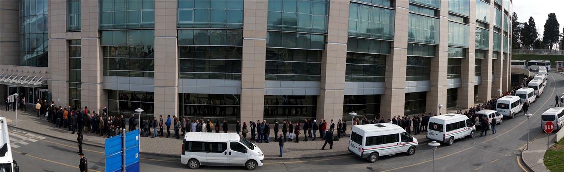 İstanbul Adliyesi'nde önlemler
