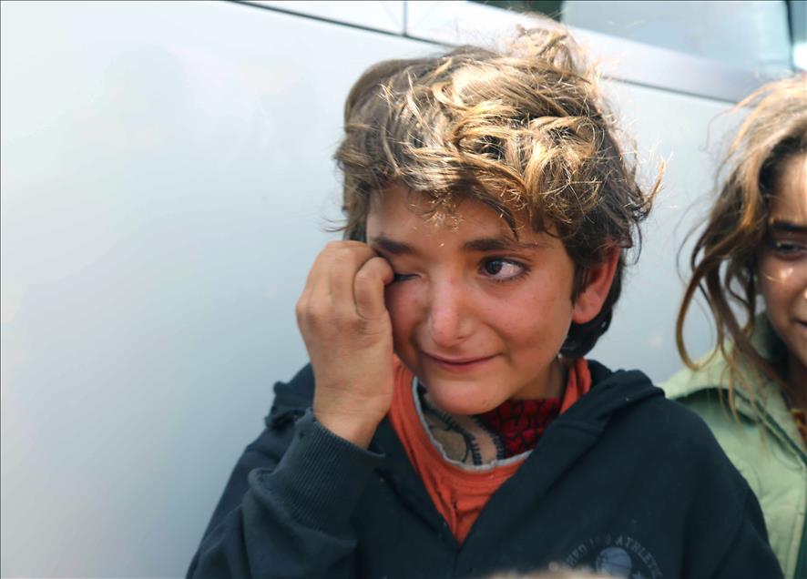 DAEŞ'in serbest bıraktığı Yezidiler
