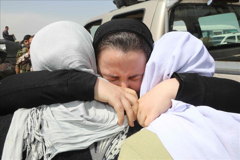 DAEŞ'in serbest bıraktığı Yezidiler