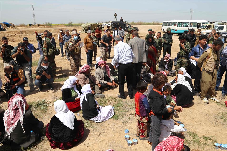 DAEŞ'in serbest bıraktığı Yezidiler
