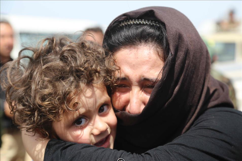 DAEŞ'in serbest bıraktığı Yezidiler