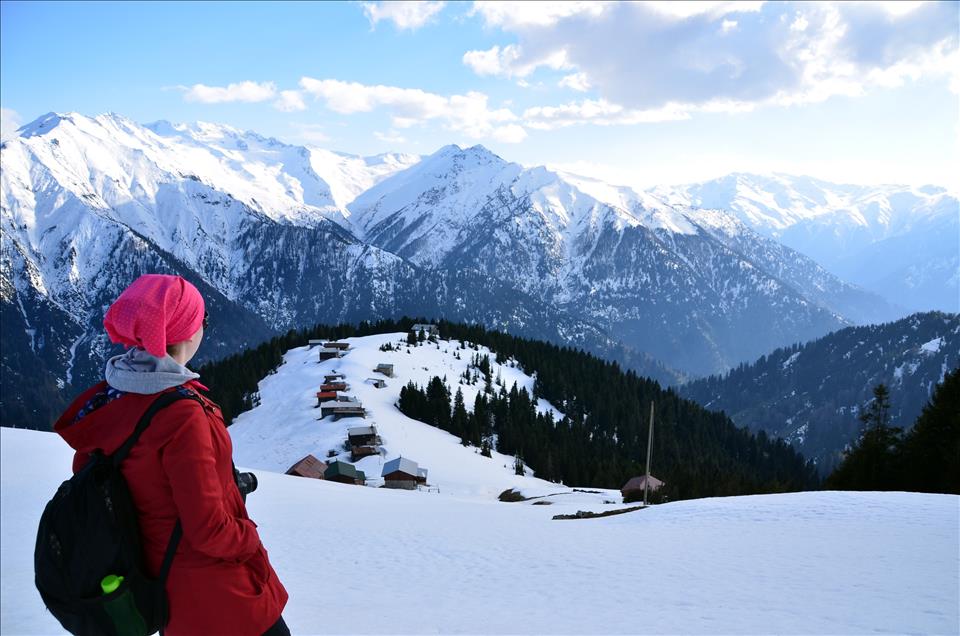Pokut Yaylası güzelliğiyle büyülüyor