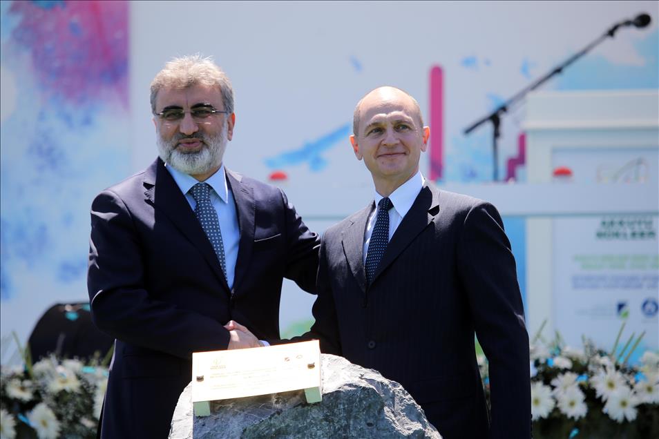 Akkuyu Nükleer Deniz Yapıları İnşaatı Temel Atma Töreni