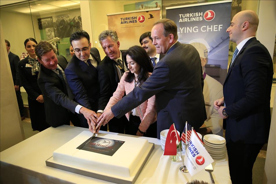 San Francisco Havaalanında THY İçin Tören Düzenlendi