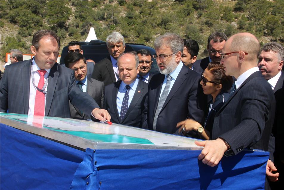 Akkuyu Nükleer Güç Santrali inşaat alanı