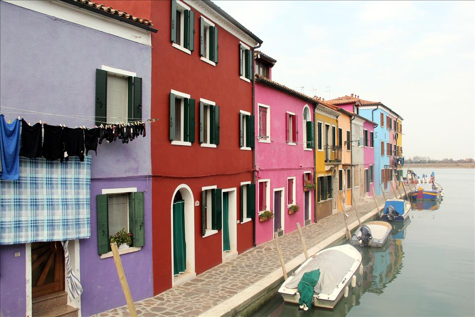 Venedik'in en renkli adası: Burono