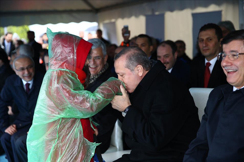 Cumhurbaşkanı Erdoğan-Başbakan Davutoğlu