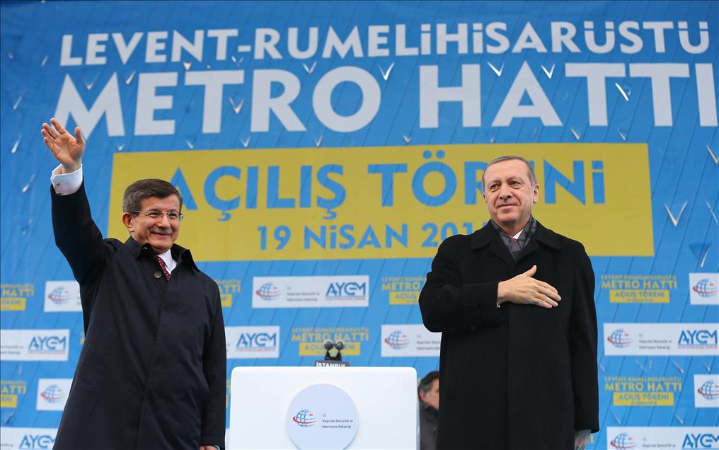 Cumhurbaşkanı Erdoğan-Başbakan Davutoğlu