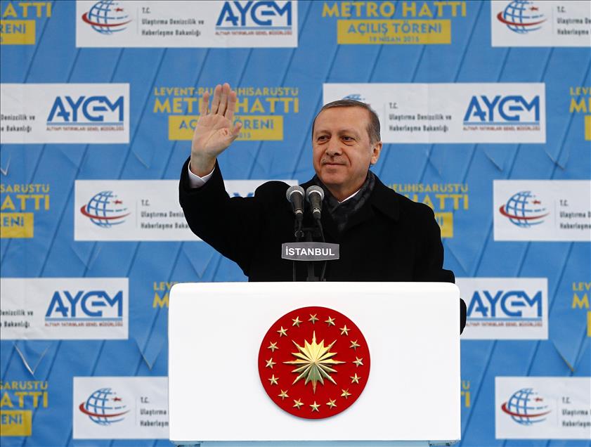 Levent-Rumeli Hisarüstü Metro Hattı Açılış Töreni