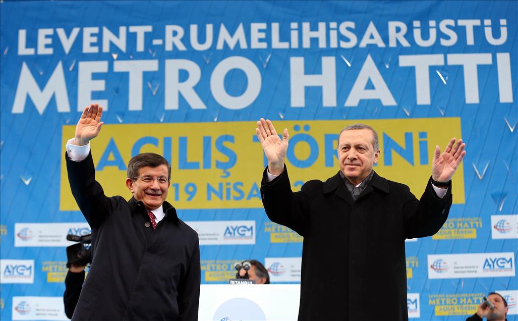 Cumhurbaşkanı Erdoğan-Başbakan Davutoğlu