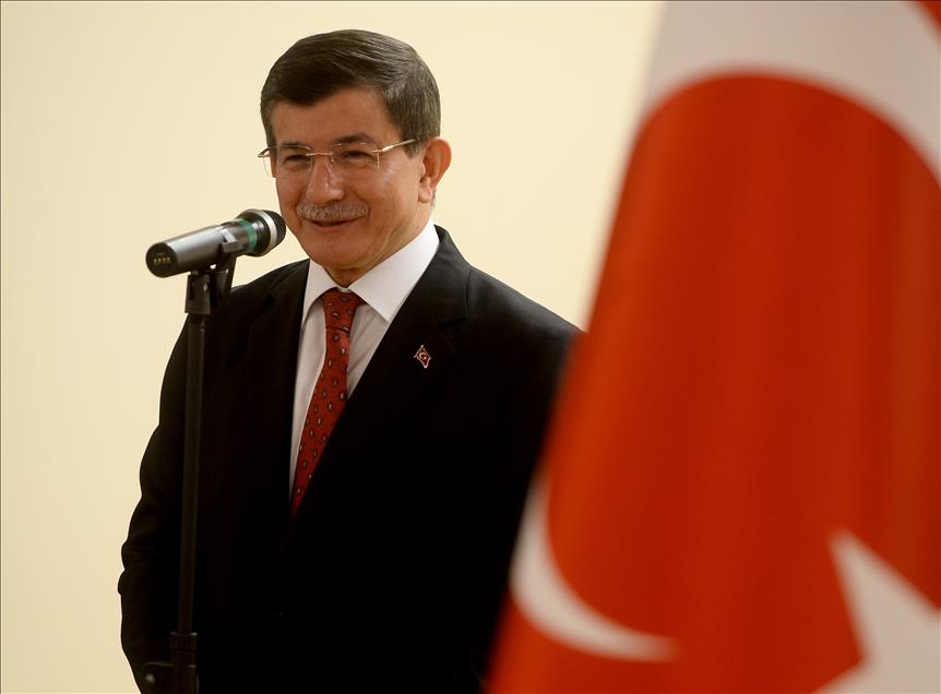 Başbakan Ahmet Davutoğlu'nun kabulü