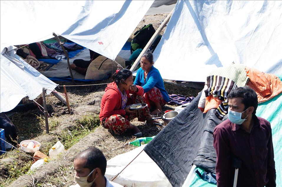 Powerful earthquake hits Nepal