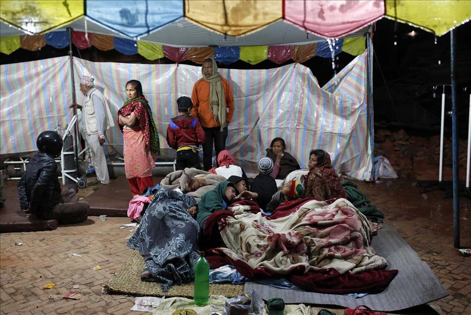 Powerful earthquake hits Nepal
