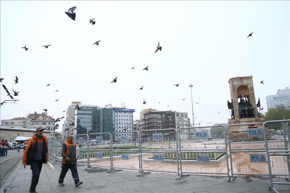İstanbul'da 1 Mayıs Emek ve Dayanışma Günü