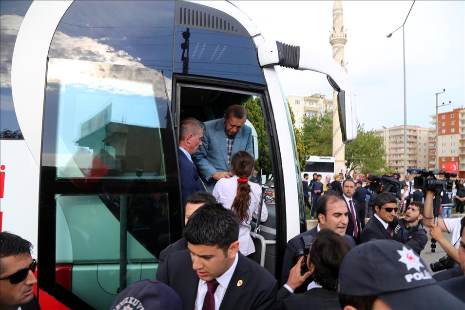 Cumhurbaşkanı Erdoğan, Diyarbakır'da