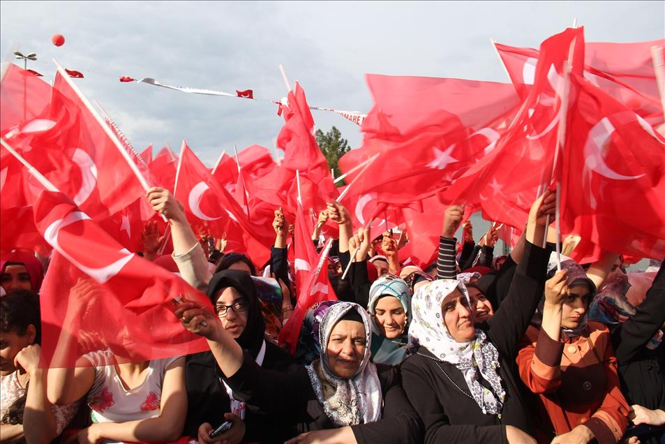 Cumhurbaşkanı Erdoğan, Diyarbakır'da