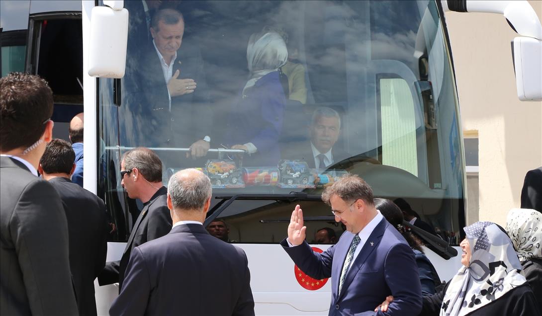 Cumhurbaşkanı Erdoğan Siirt'e geldi