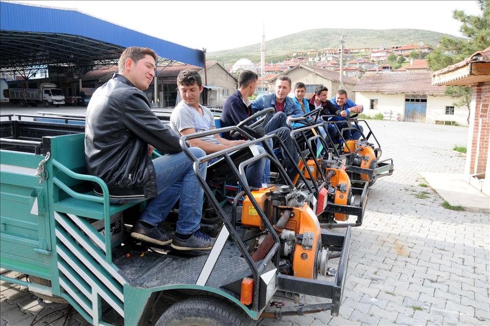 Çiftçinin "modern eşeği" pat pat