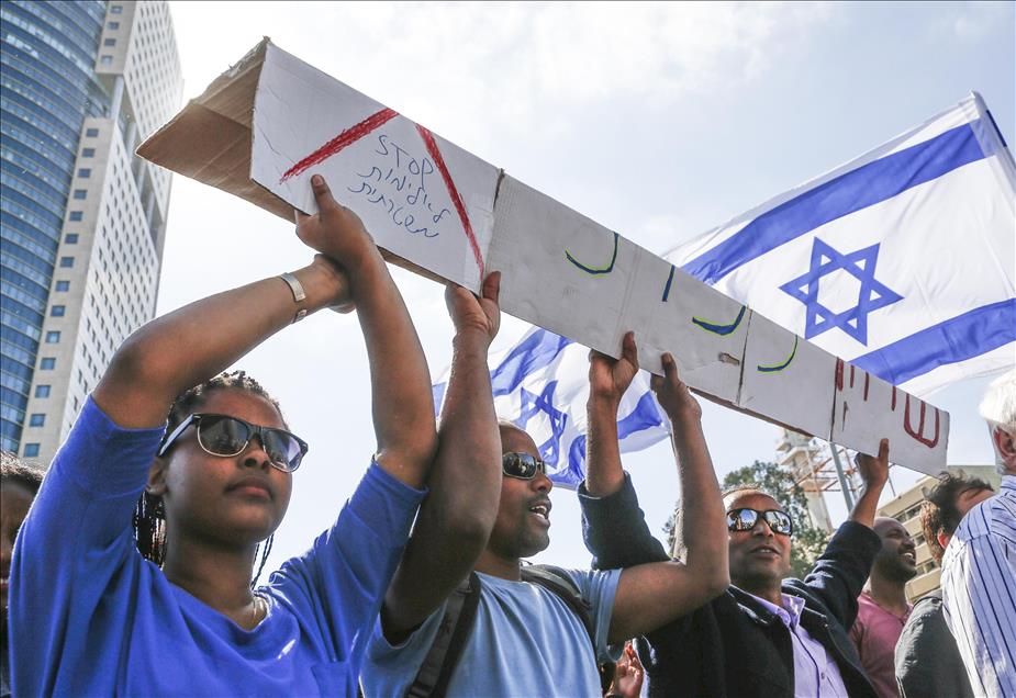 Ethiopian-Israelis stage rallies in Tel Aviv to protest polis brutality