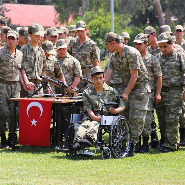 Engellilere "temsili askerlik" uygulaması