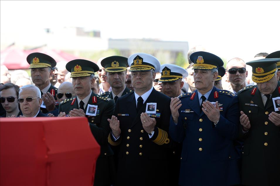 7. Cumhurbaşkanı Evren'in cenaze töreni