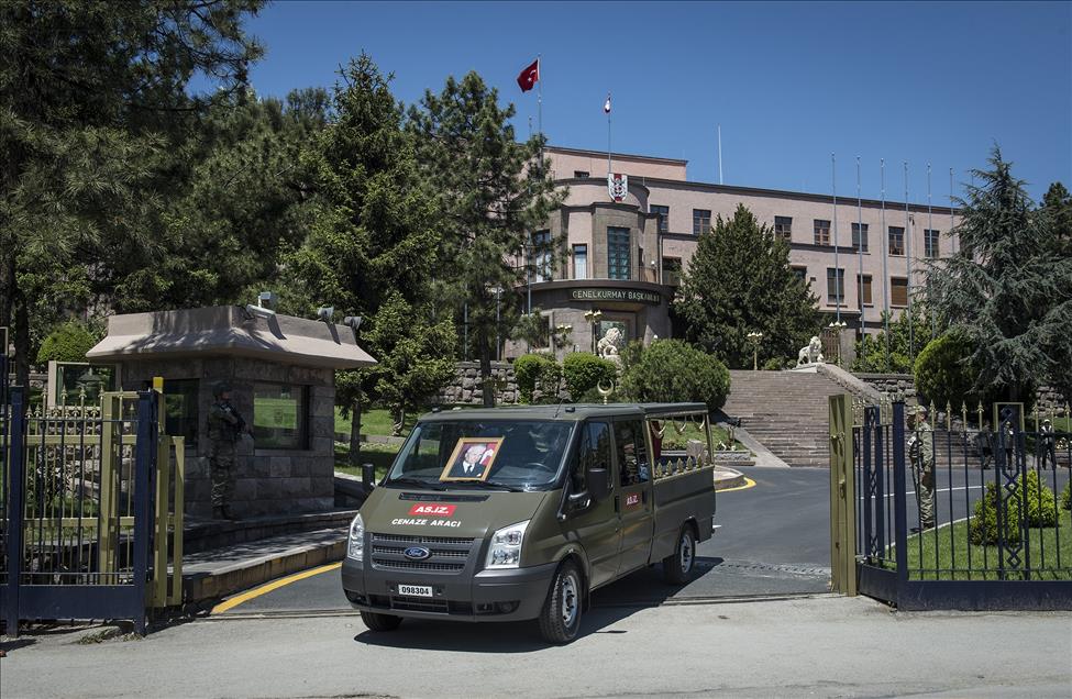 7. Cumhurbaşkanı Evren'in cenaze töreni