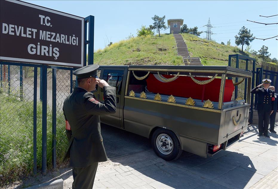 7. Cumhurbaşkanı Evren'in cenaze töreni