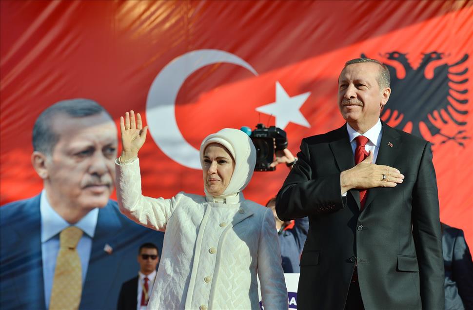 Cumhurbaşkanı Erdoğan Arnavutluk'ta 