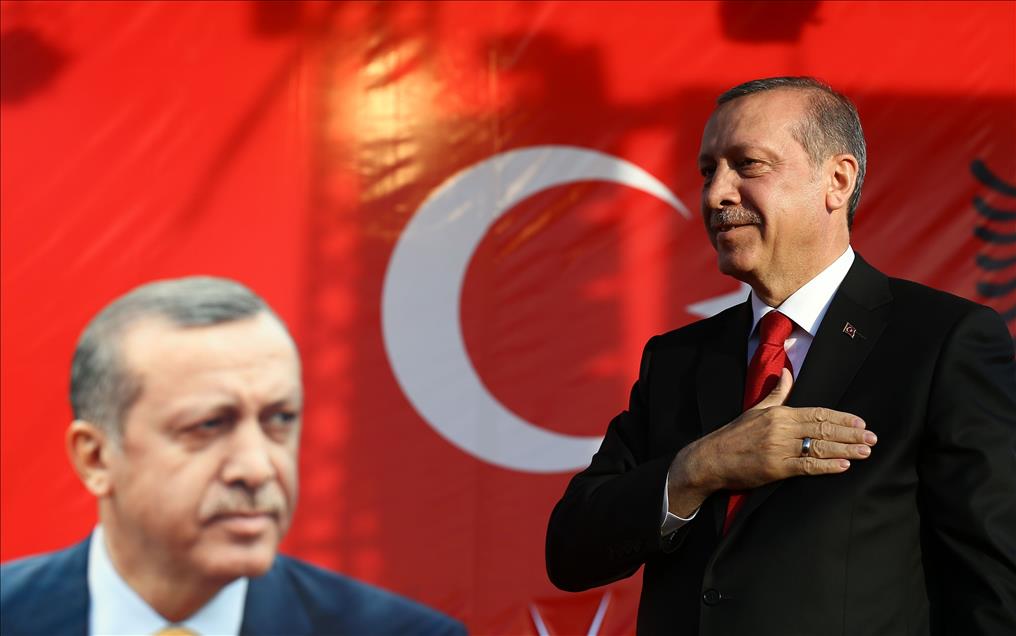 Cumhurbaşkanı Erdoğan Arnavutluk'ta