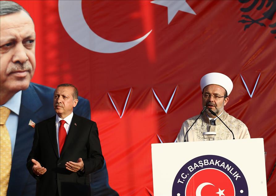 Cumhurbaşkanı Erdoğan Arnavutluk'ta