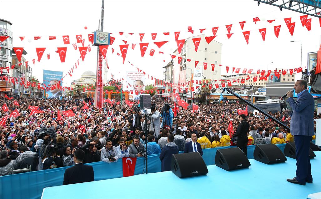 Cumhurbaşkanı Erdoğan Van'da