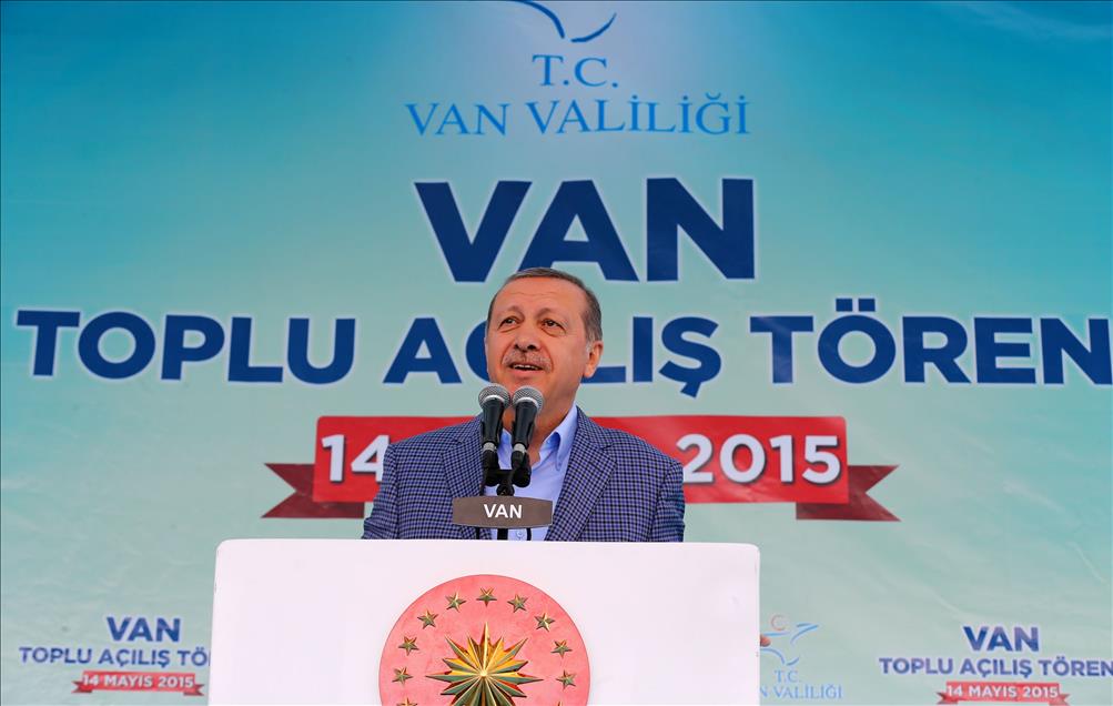 Cumhurbaşkanı Erdoğan Van'da