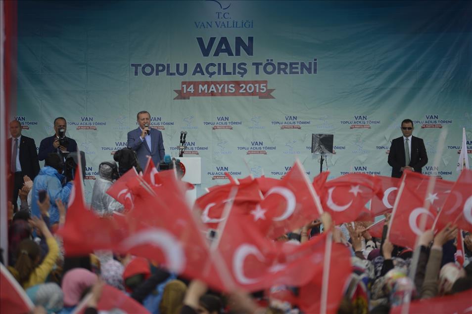 Cumhurbaşkanı Erdoğan Van'da