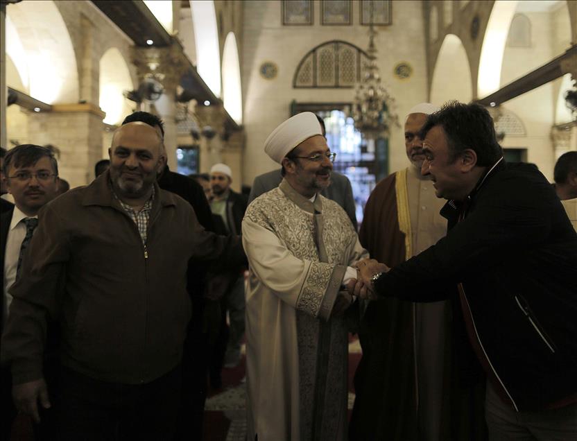 Diyanet İşleri Başkanı Prof. Dr. Görmez Kudüs'te