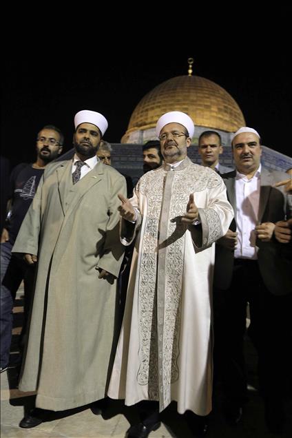 Diyanet İşleri Başkanı Prof. Dr. Görmez Kudüs'te
