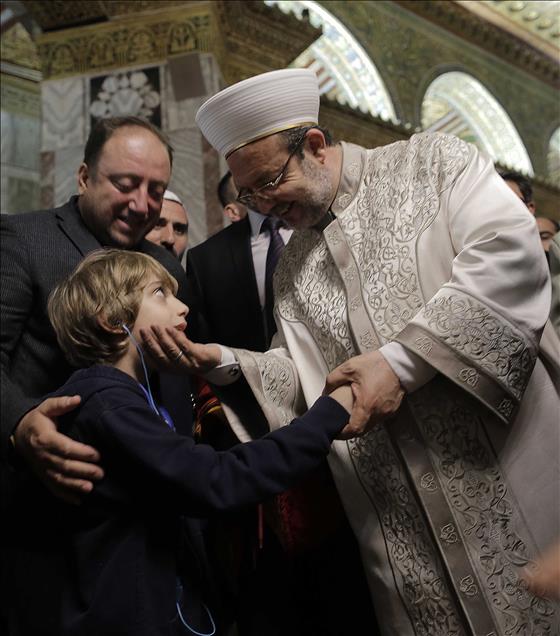 Diyanet İşleri Başkanı Prof. Dr. Görmez Kudüs'te
