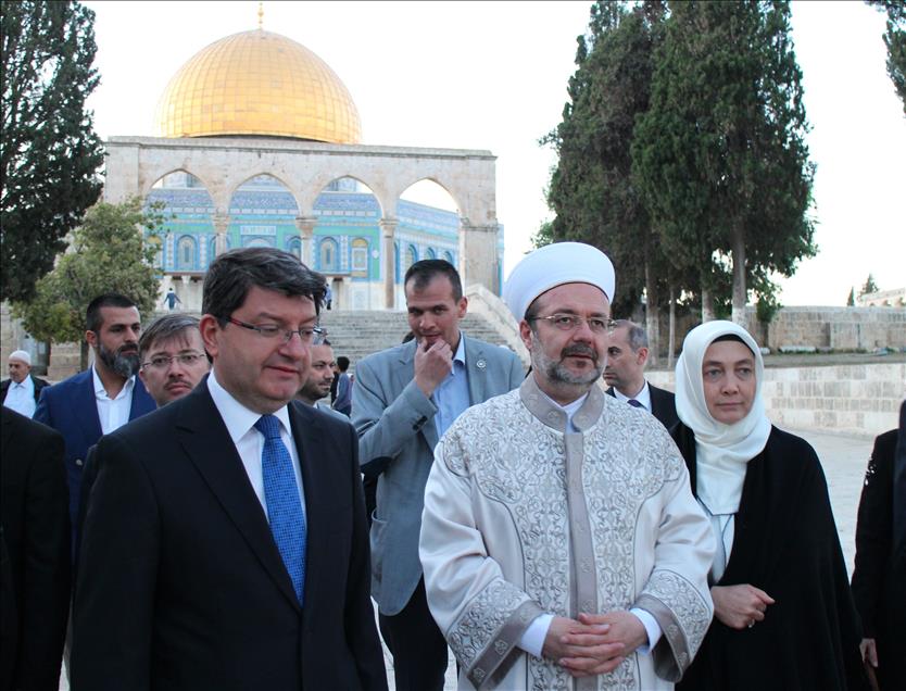 Diyanet İşleri Başkanı Prof. Dr. Görmez Kudüs'te