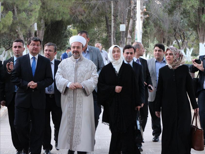 Diyanet İşleri Başkanı Prof. Dr. Görmez Kudüs'te