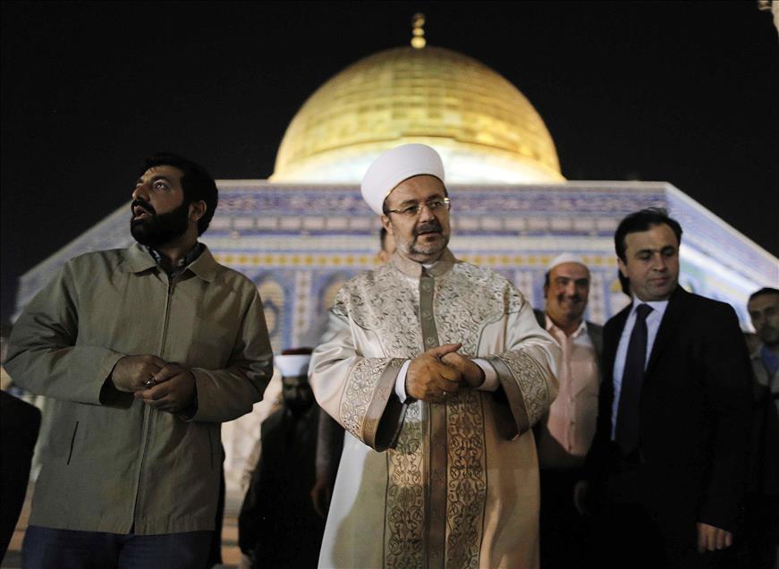 Diyanet İşleri Başkanı Prof. Dr. Görmez Kudüs'te