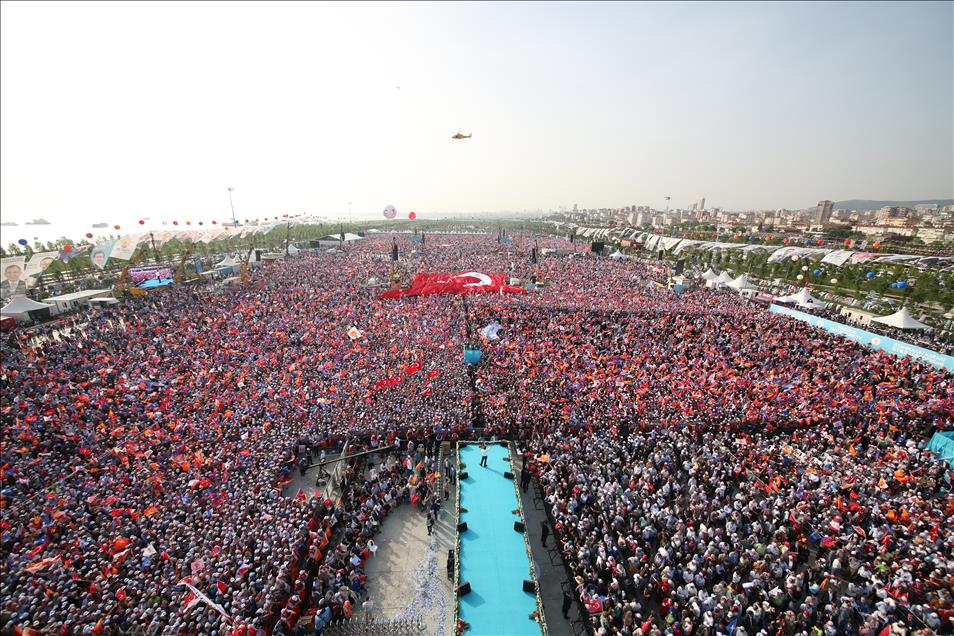 AK Parti'nin Büyük İstanbul Mitingi