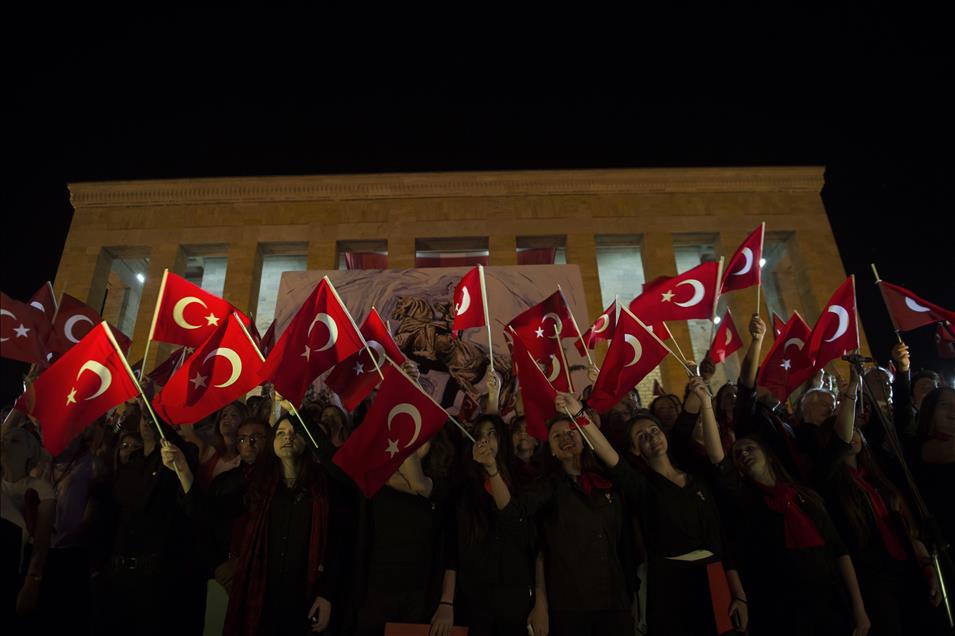 Anıtkabir'de 17 yıl sonra ilk konser